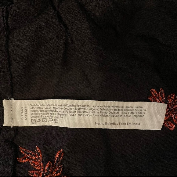 Free People tiered ruffle crop tube top - Picture 4 of 7